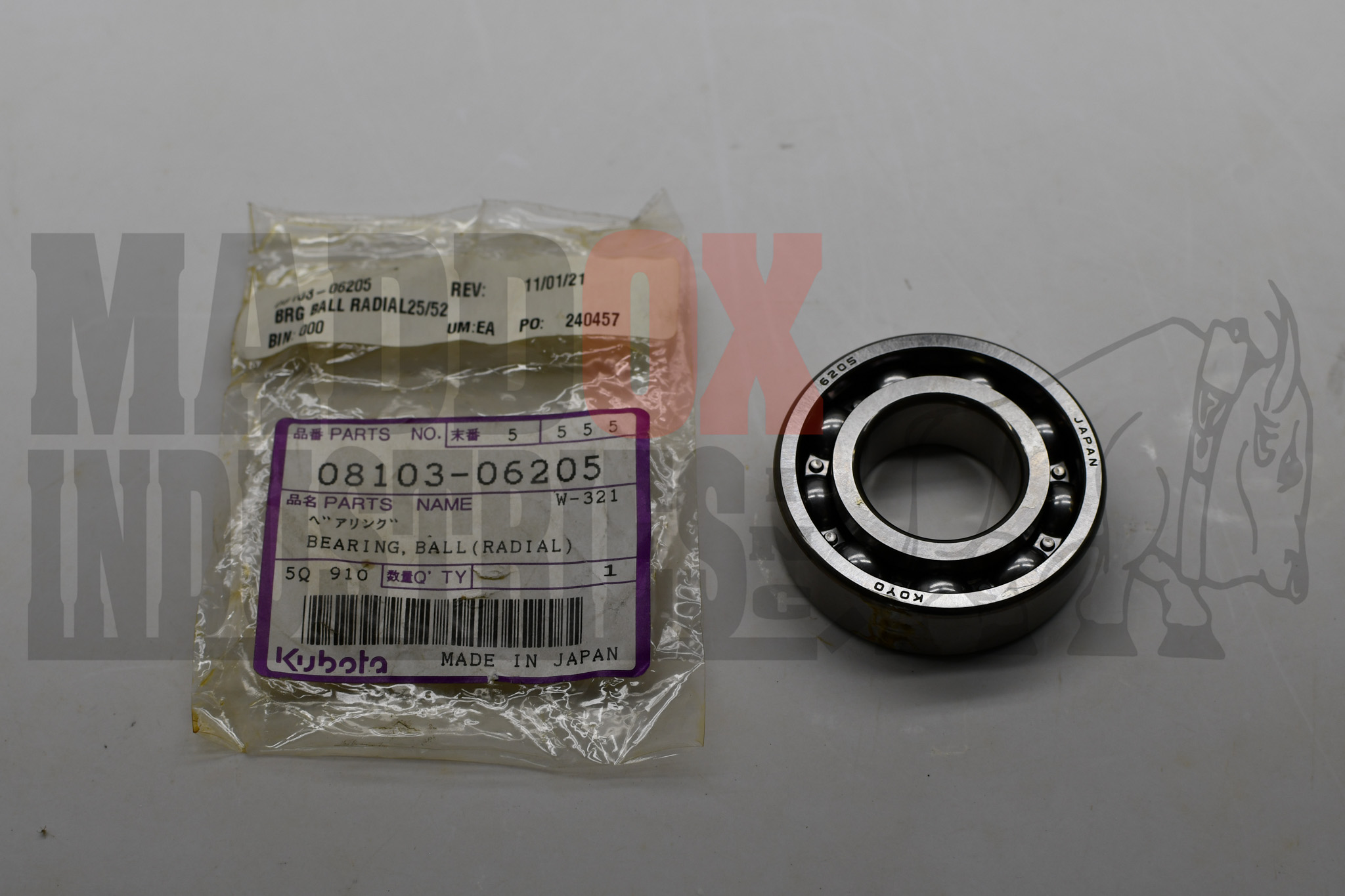Kubota 08103-06205 Bearing